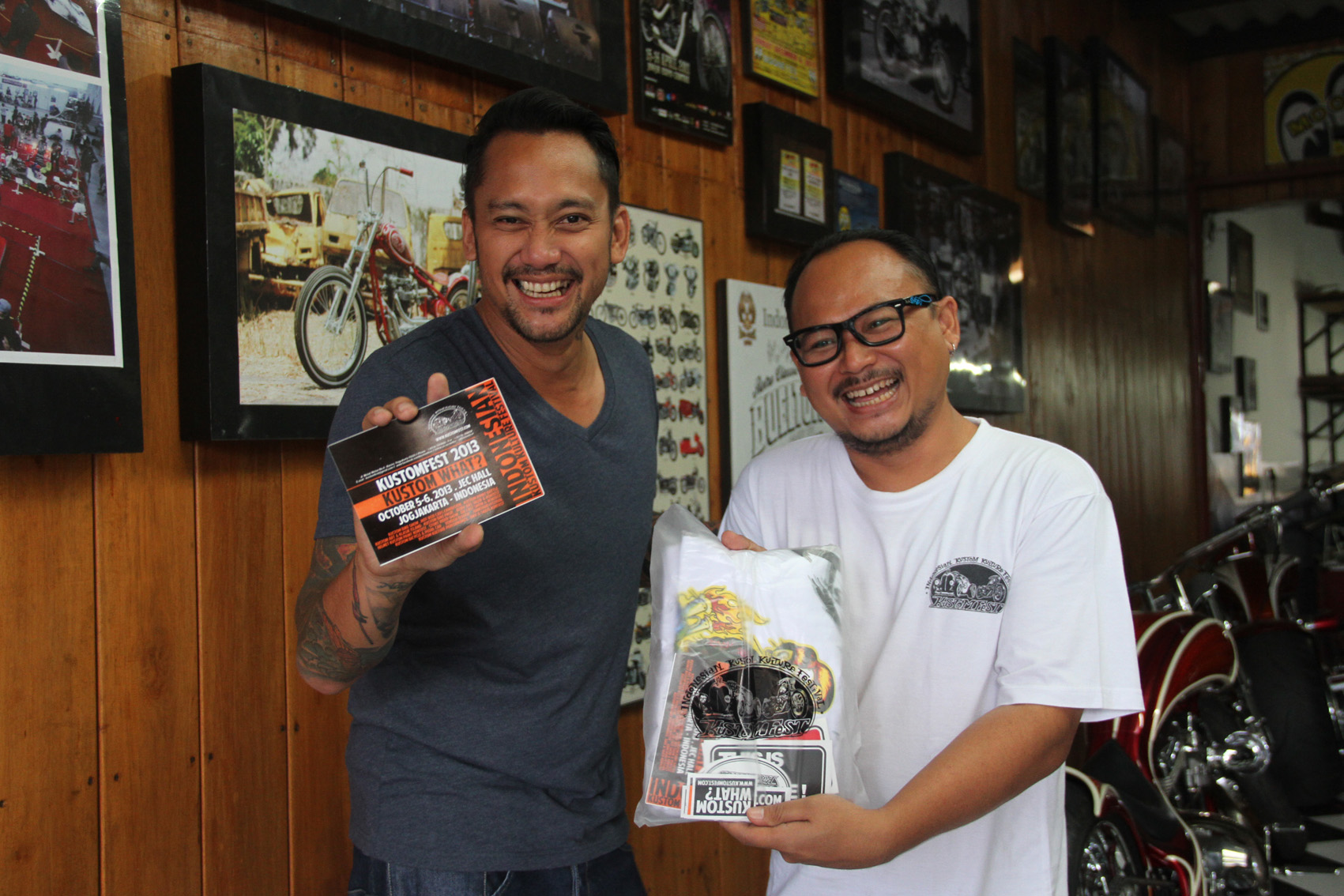 Tora Sudiro : Kustom “Live to Ride, Ride to Home”