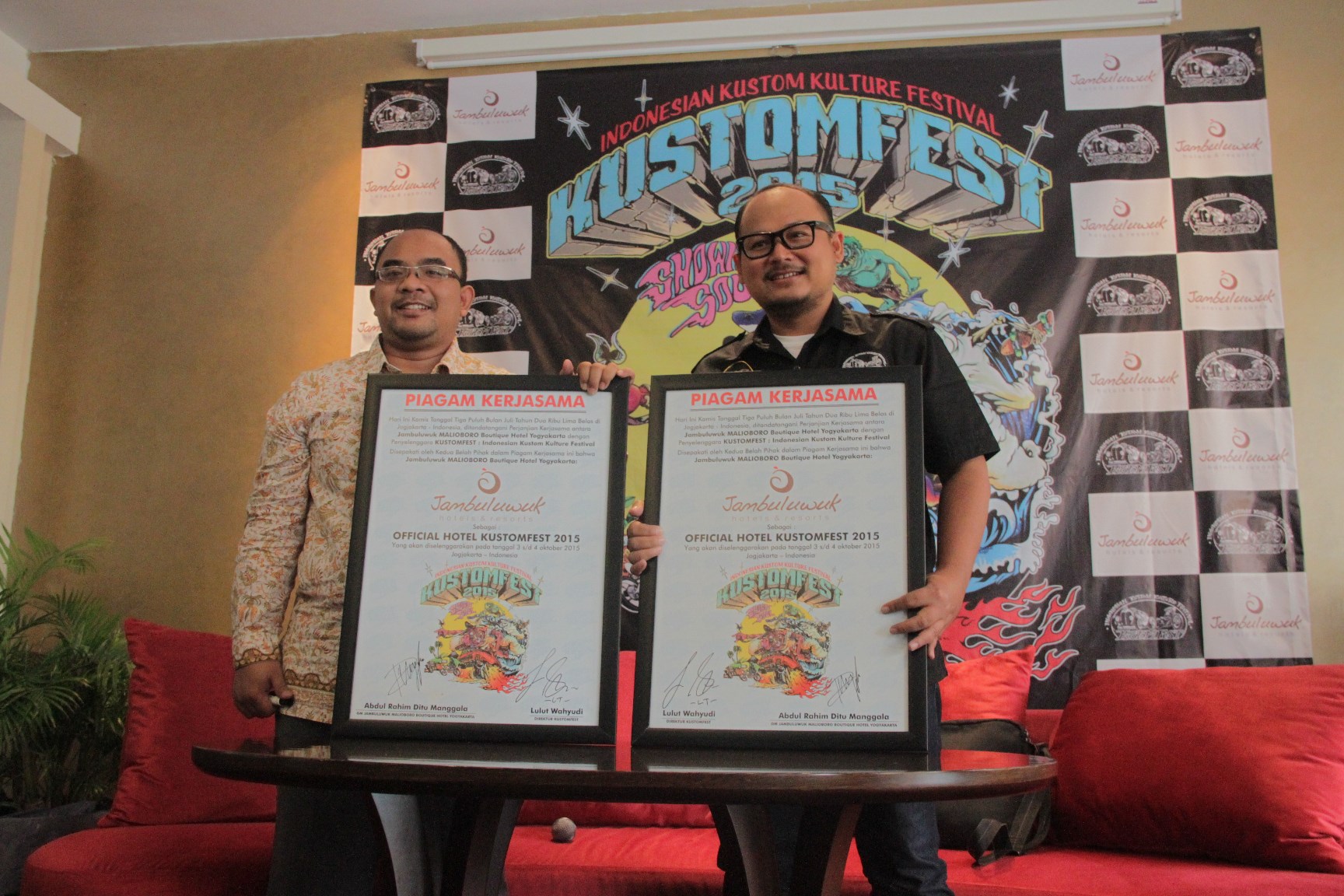 Jambuluwuk Hotel Siap Sambut Tamu KUSTOMFEST 2015