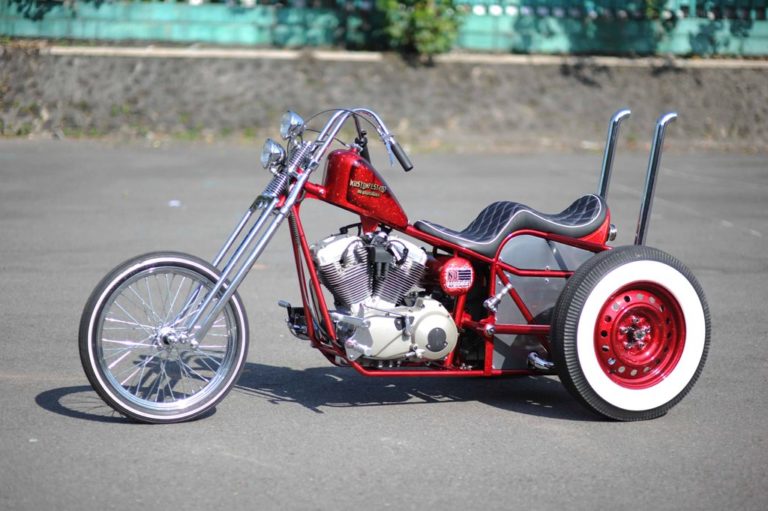 LUCKY DRAW KUSTOMFEST 2017 : Paduan Seni dan Teknologi Tinggi Trike Kustom Chopper 1970-an