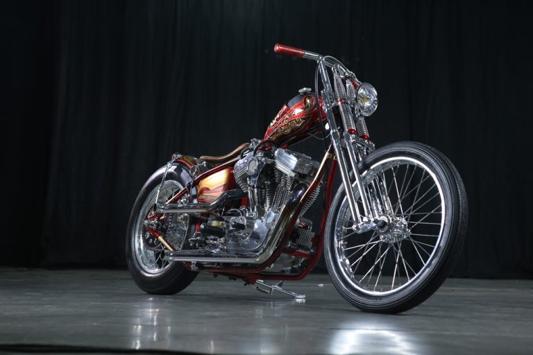 Kweni 5 Chopper Yogyakarta – HD Sportster 1200 ‘Kepik Jenar’