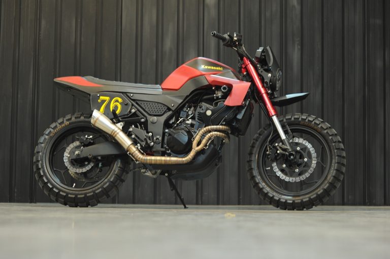 N’Joy 76 Extreme Custom Sleman – Kawasaki Z250 ‘Red Joker’