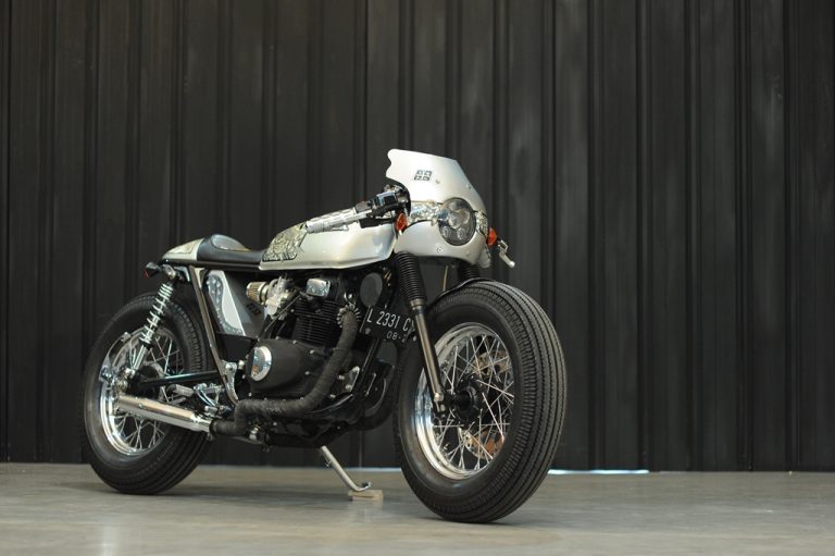 Minority Custom Motorcycle Surabaya – Honda CB200 1976 “The Ronin”