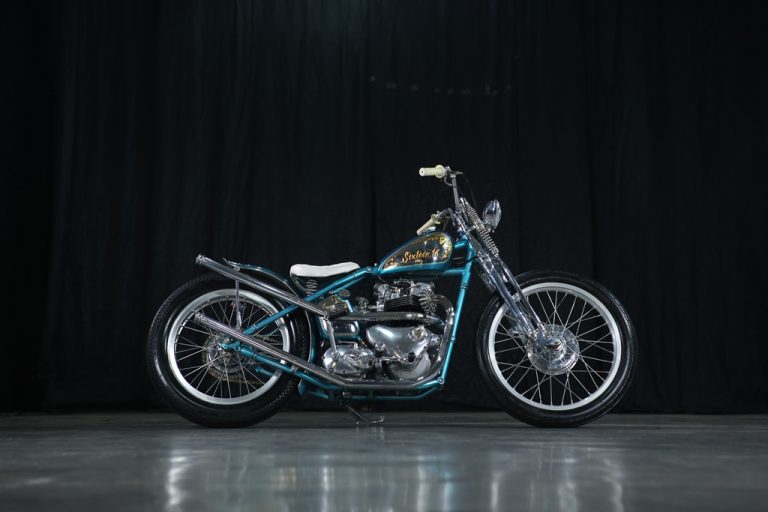 Coffee Gasoline Garage Solo – Triumph TR6 650